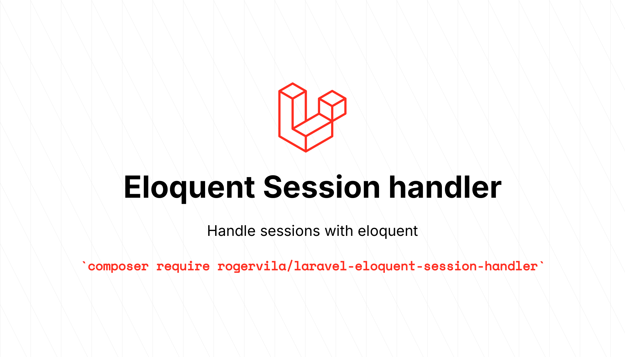 Eloquent Session Handler