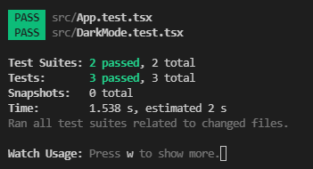 Test Results