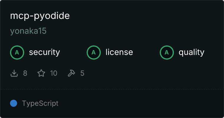 mcp-pyodide MCP server