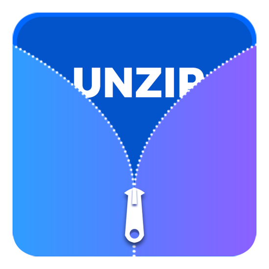 Unzip logo