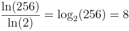 Logarithmic Change of Base Formula