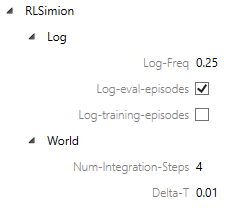 Parameters in Badger