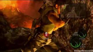 Resident Evil 5 - Chris Redfield vs. Boulder