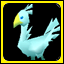 A blue chocobo