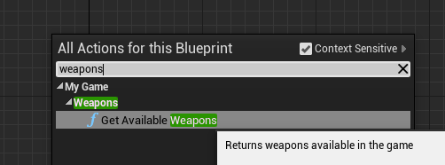 Blueprint Editor