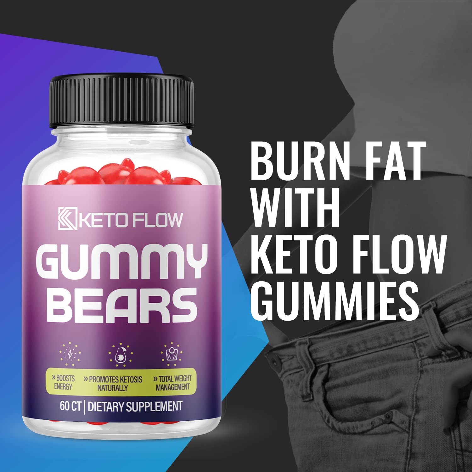 Ark Labs Keto Flow Gummies Keto Flow Gummy Bears Keto ACV Gummies (1 Pack)  : Buy Online at Best Price in KSA - Souq is now Amazon.sa: Grocery