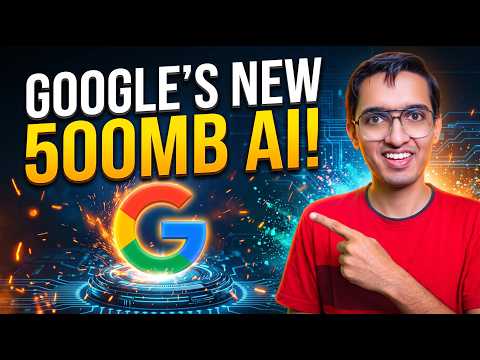 Google's New 500MB 4-Modality AI That Runs on Phones! (EmbeddingGemma 2 Review)