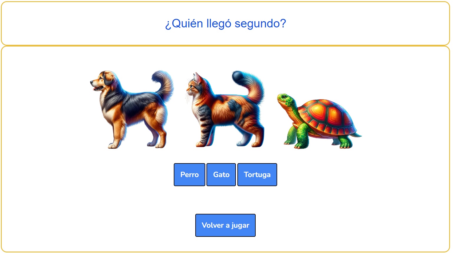 Juego de los Animales