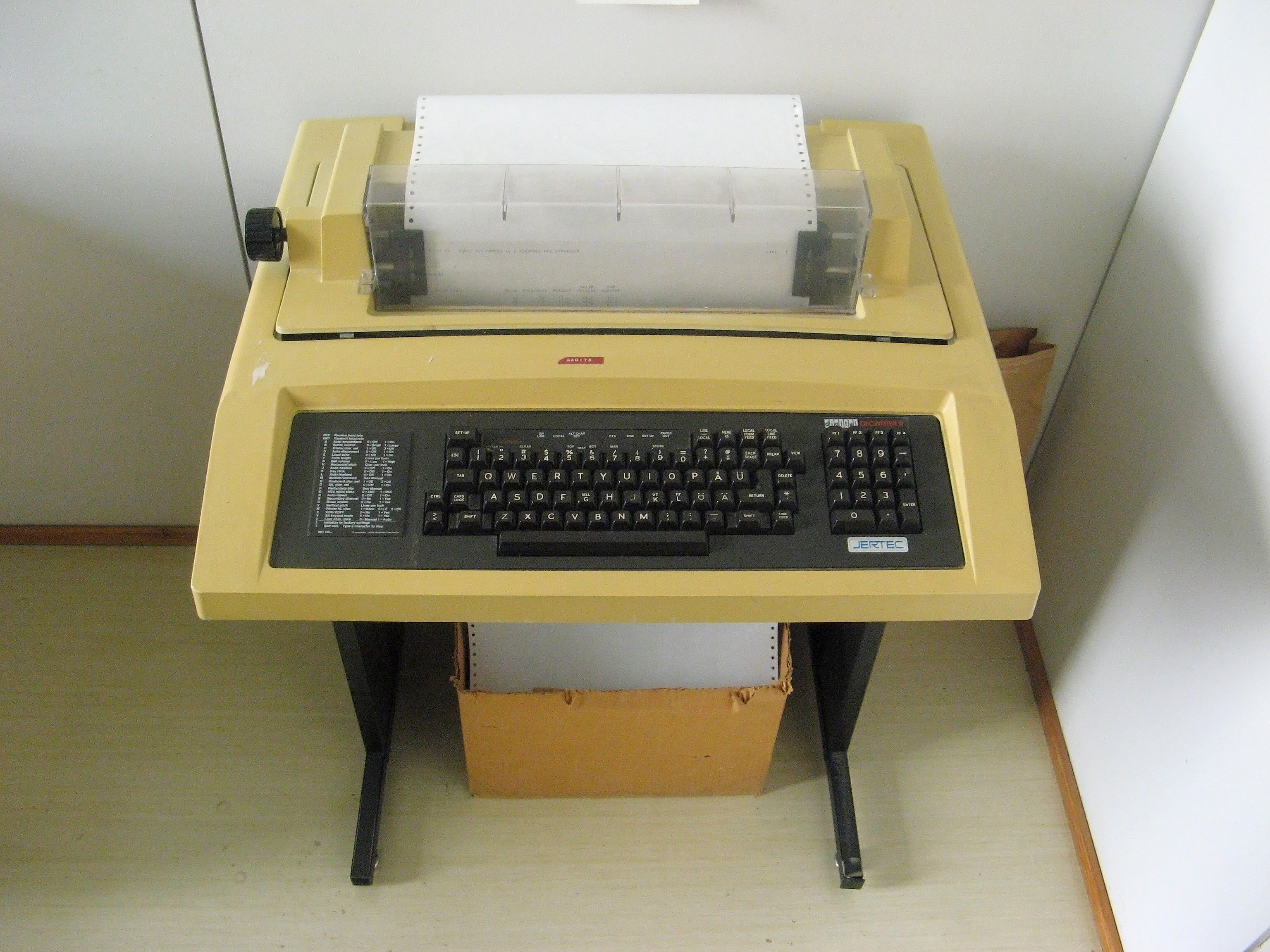 DecWriter 3 Teletype Machine