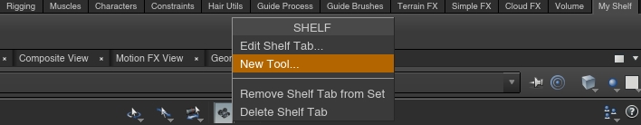 Shelf New Tool