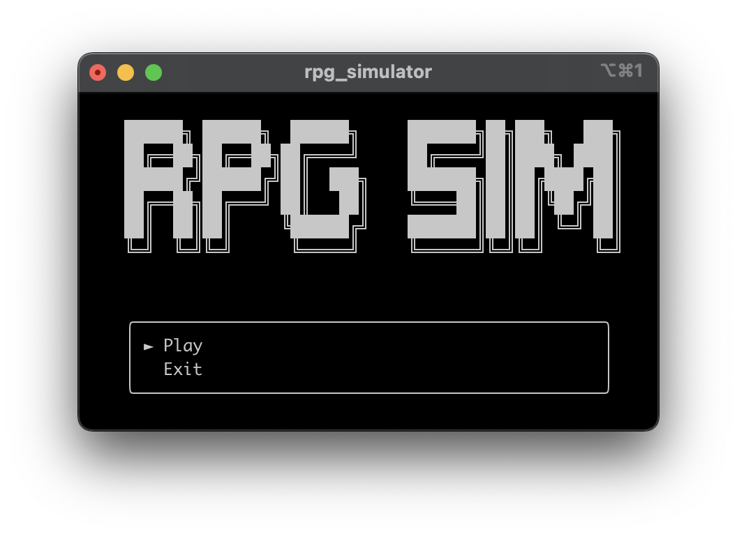 GitHub - Wedyarit/rpg-sim: RPG Simulator Game · GitHub