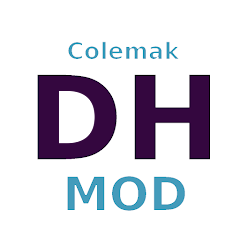 Colemak Mod-DH Keyboard