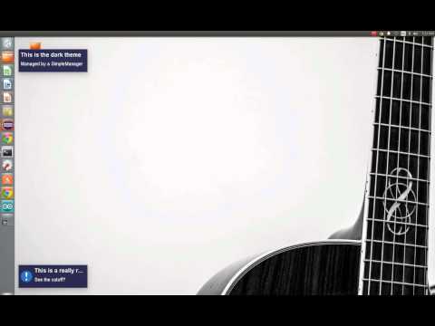 JCommunique Java Desktop Notification Library SimpleManager