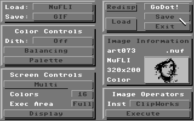 GoDot GUI