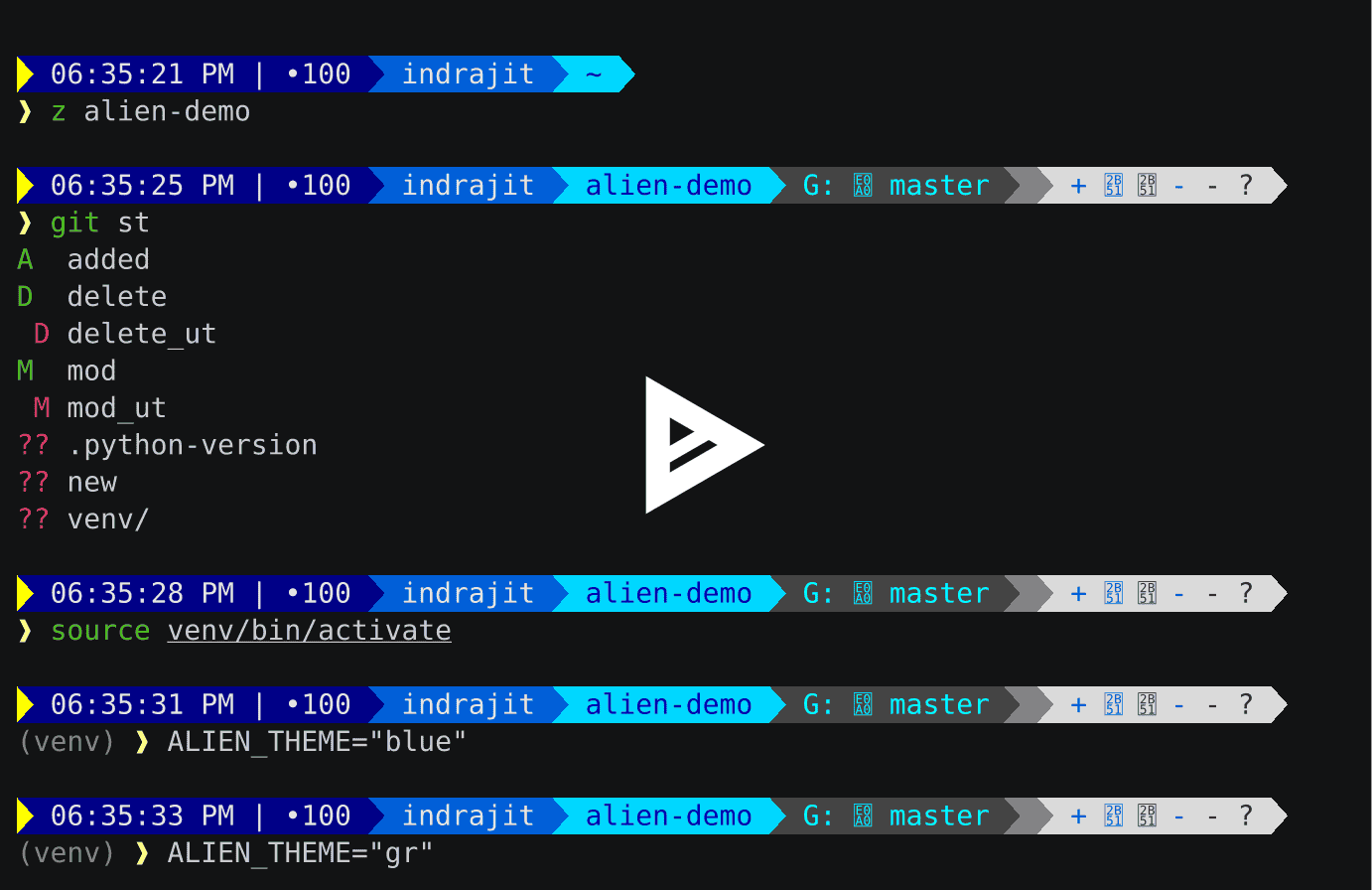 asciicast