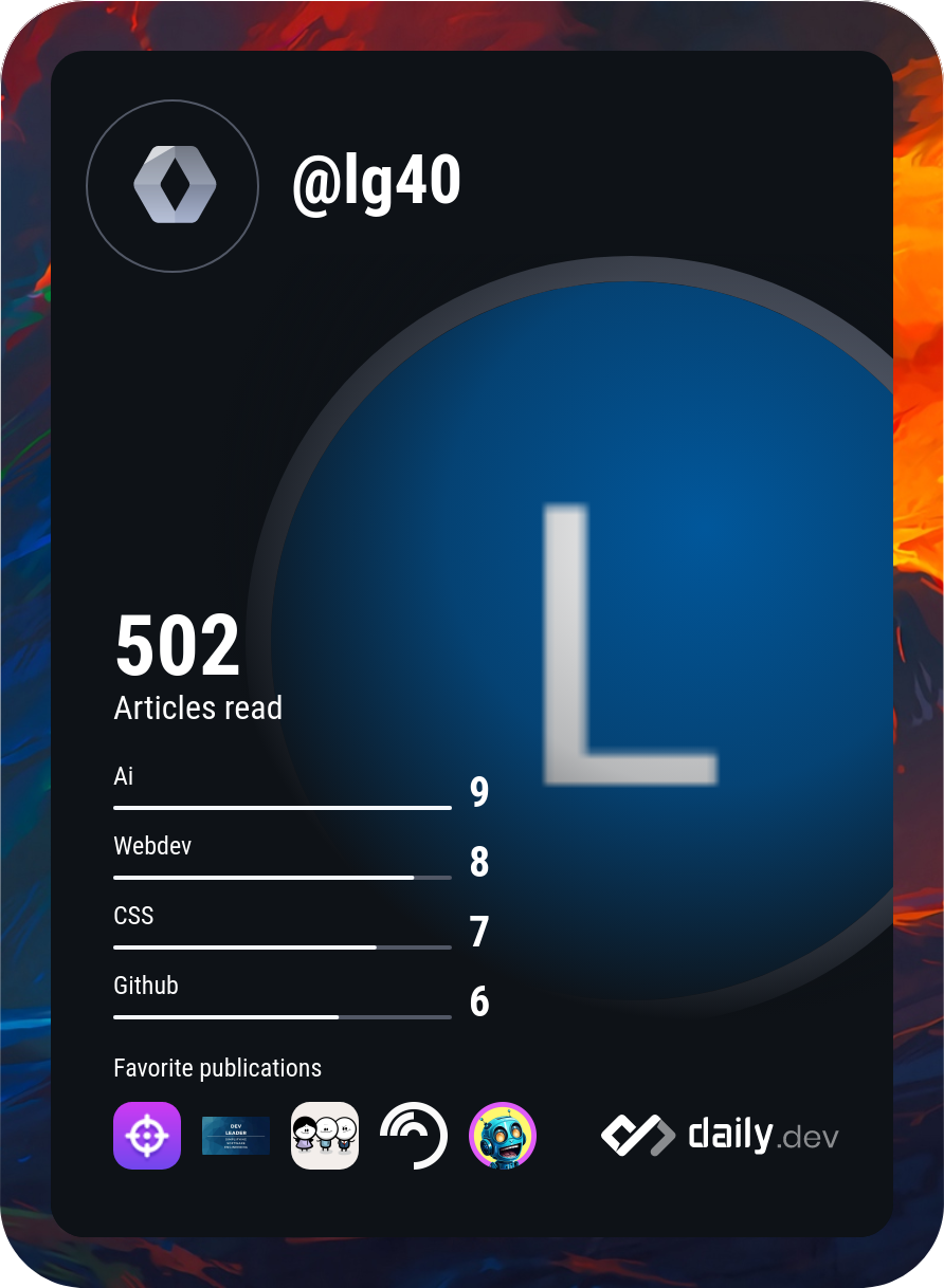 LG's Dev Card