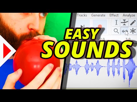 How to make SOUND EFFECTS for GAMES - EASY TUTORIAL