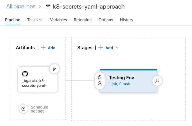 Setting Azure DevOps Artifact