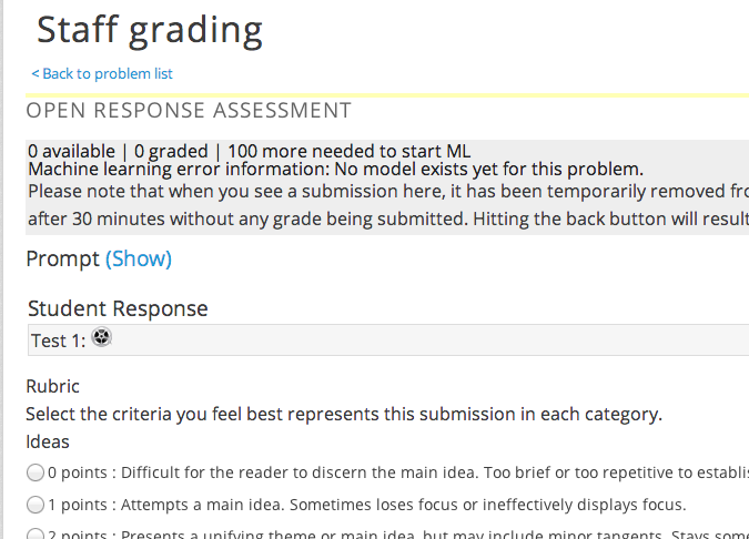 staff grading