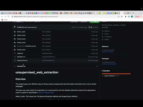 GitHub - FireBirdJZ/jason-zalewski-unsupervised_web_extraction · GitHub