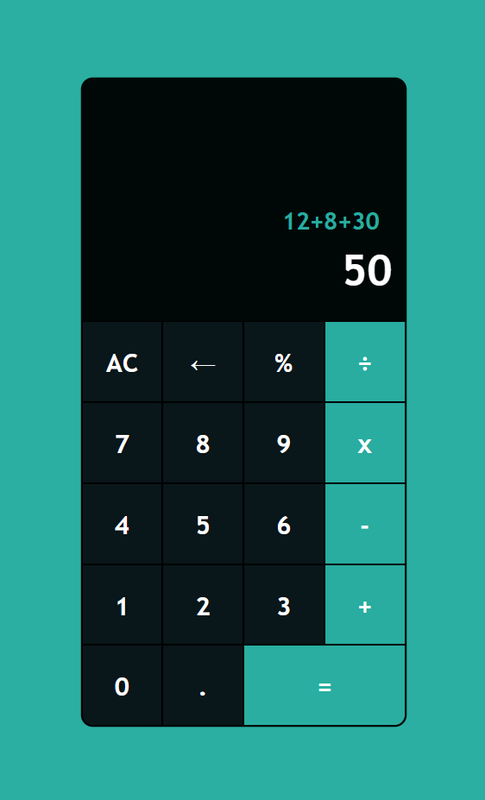 Calculator Screenshot