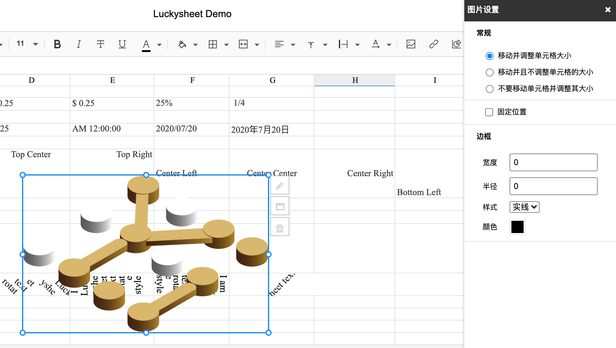 无法将图片插入到单元格中 · Issue #805 · dream-num/Luckysheet · GitHub
