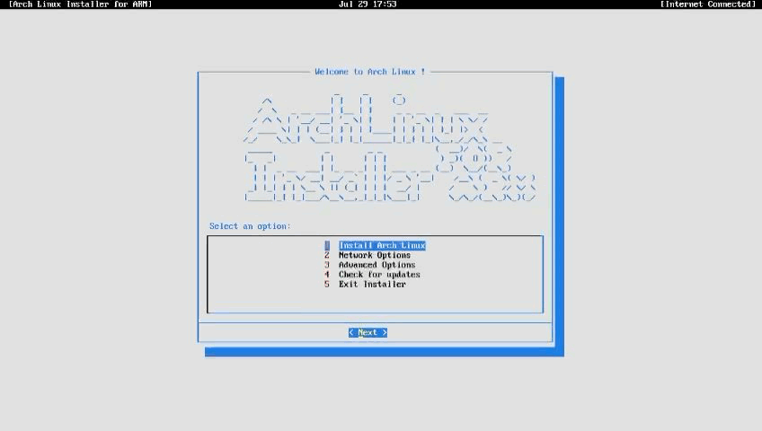 Install Arch Linux