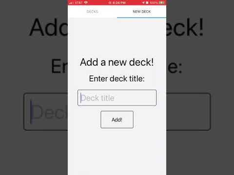 add deck