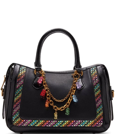 betsey-johnson-gummy-bear-satchel-black-1