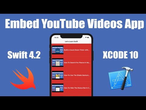 swift Embed YouTube Videos 