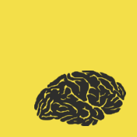 Brain.js logo in the style of the JavaScript logo