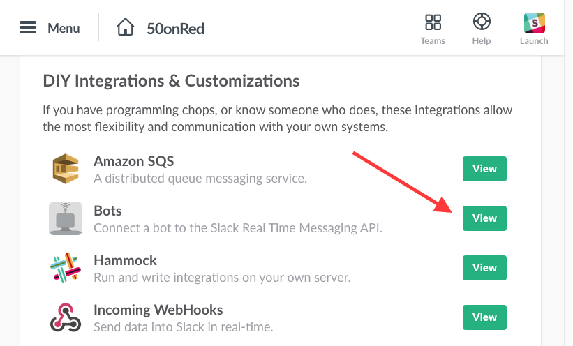 Slack Integration List