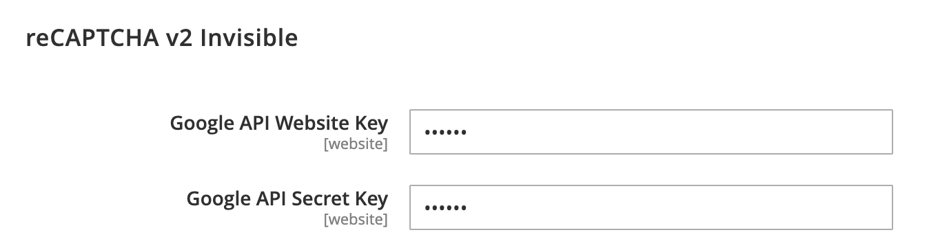 reCaptcha v2 invisible