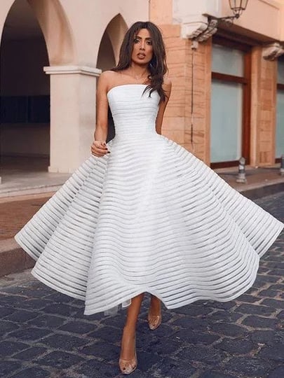 mercelle-trading-princess-short-wedding-dress-white-4-1