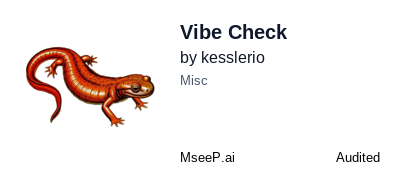 MseeP.ai Security Assessment Badge