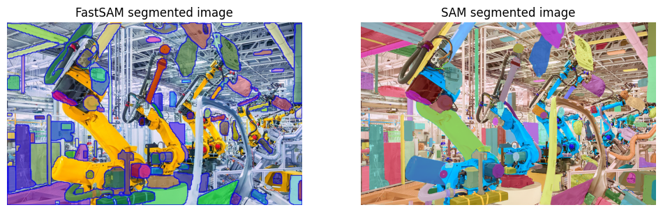 FastSAM vs SAM