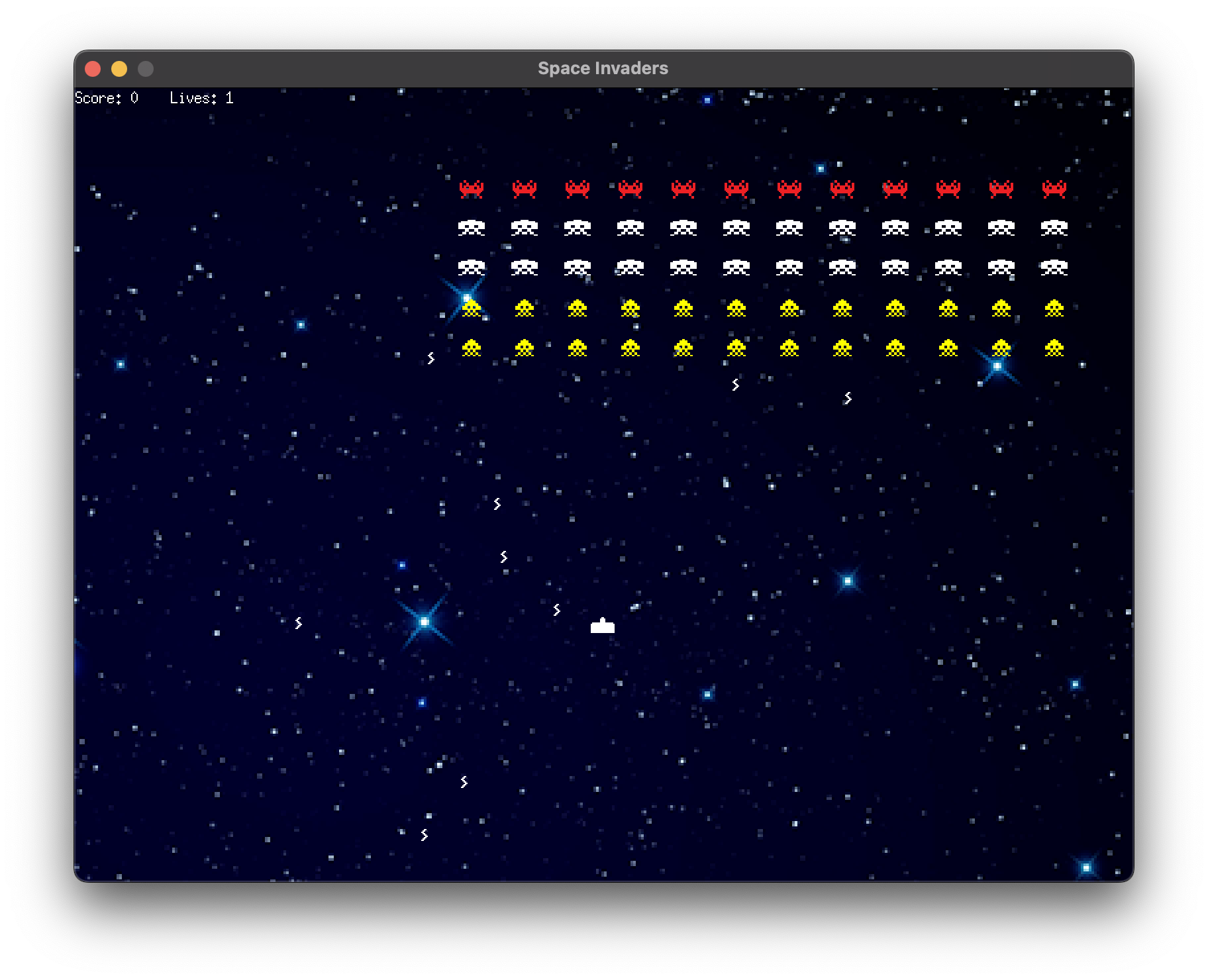 Space Invaders Screenshot