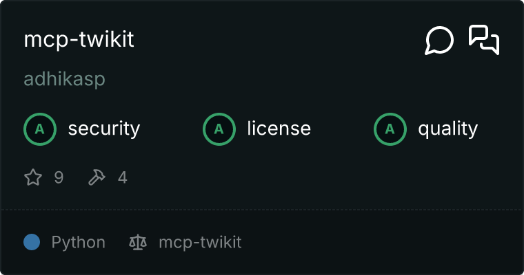 mcp-twikit MCP server