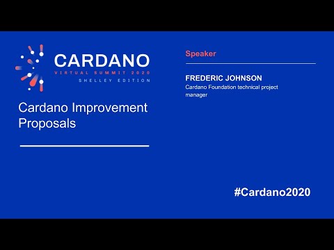 Cardano Improvement Proposals