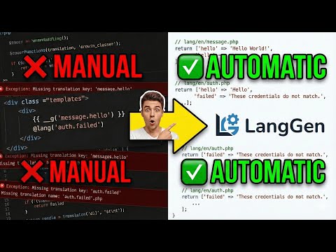 Laravel LangGen – Auto Generate Translations