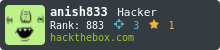 Hacktheboox stats