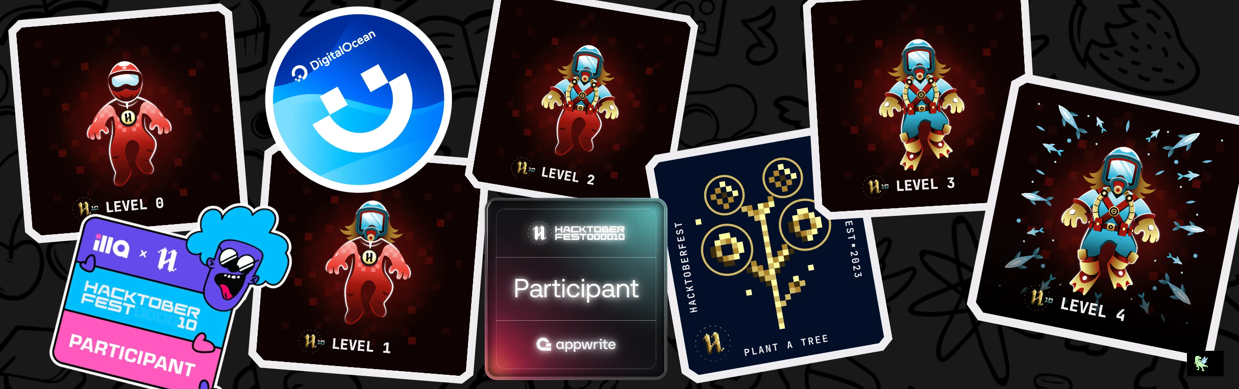 An image of @antriksh9's Holopin badges, which is a link to view their full Holopin profile