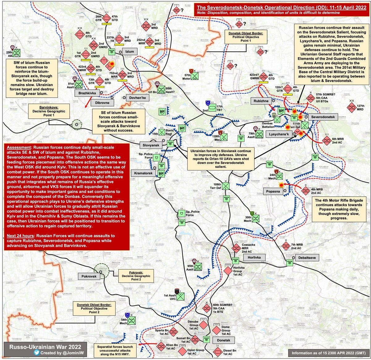 Severodonetsk-Donetsk OD 2022.4.11-15 🔍