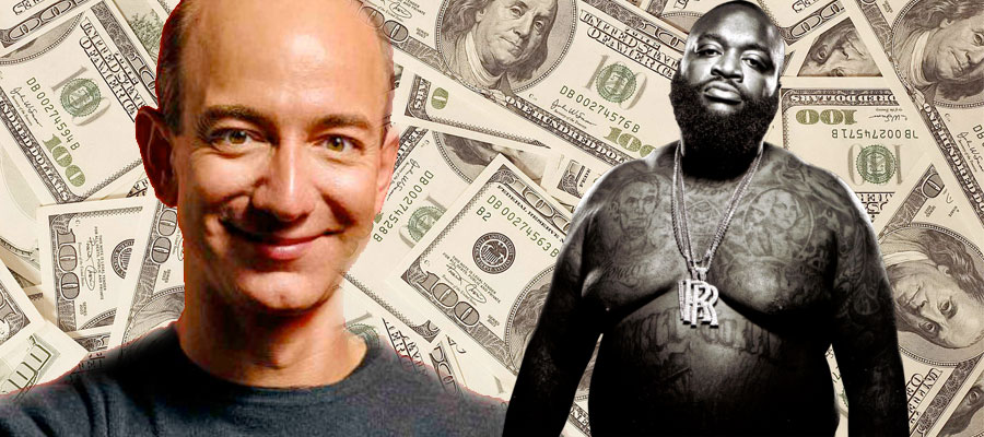 Bezos is a Hustler