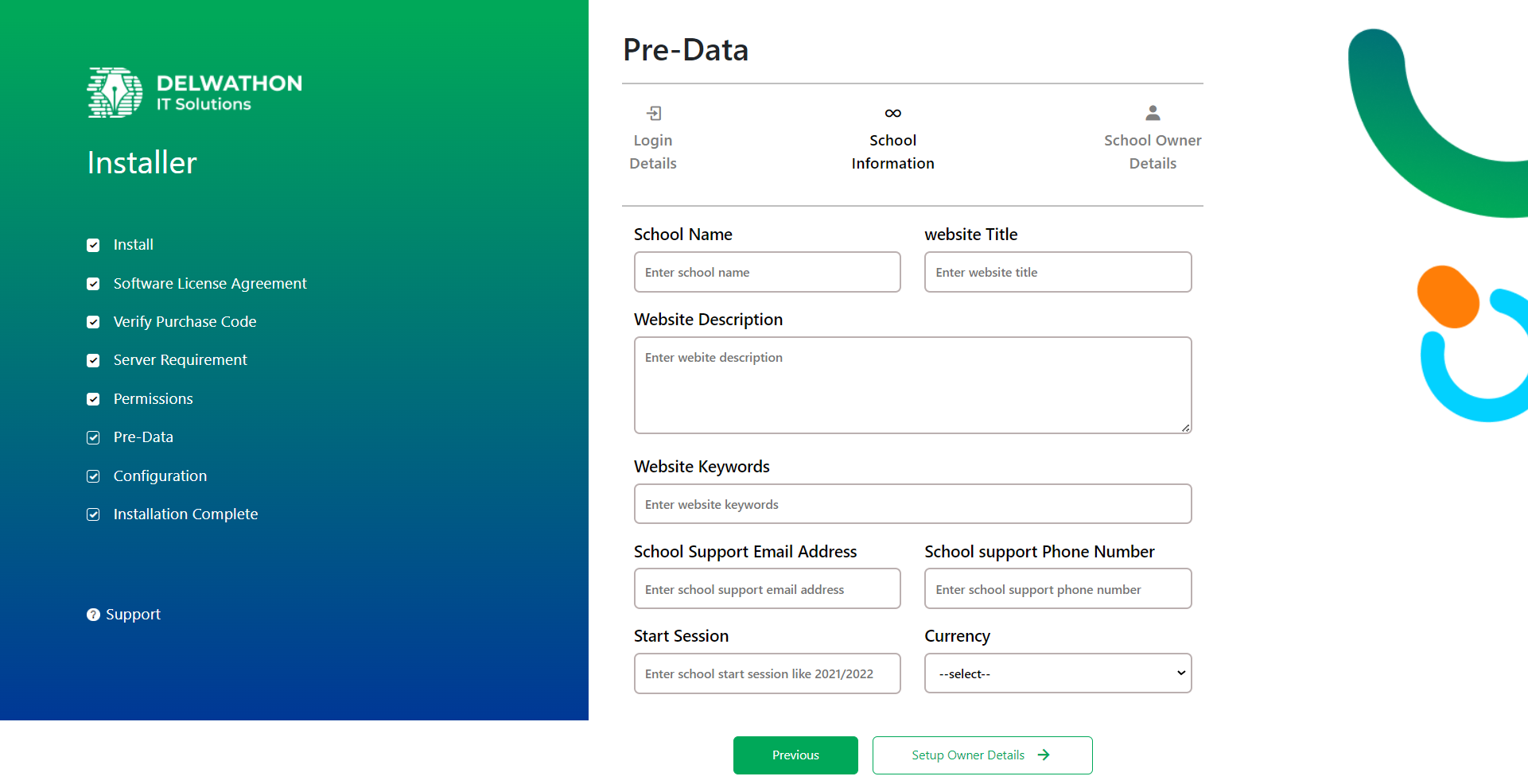 Laravel web installer | Step 6