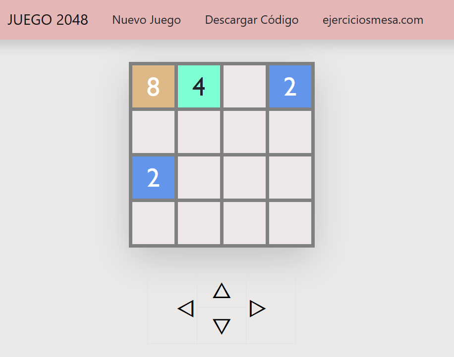 Juego 2048