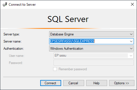 SQL server login