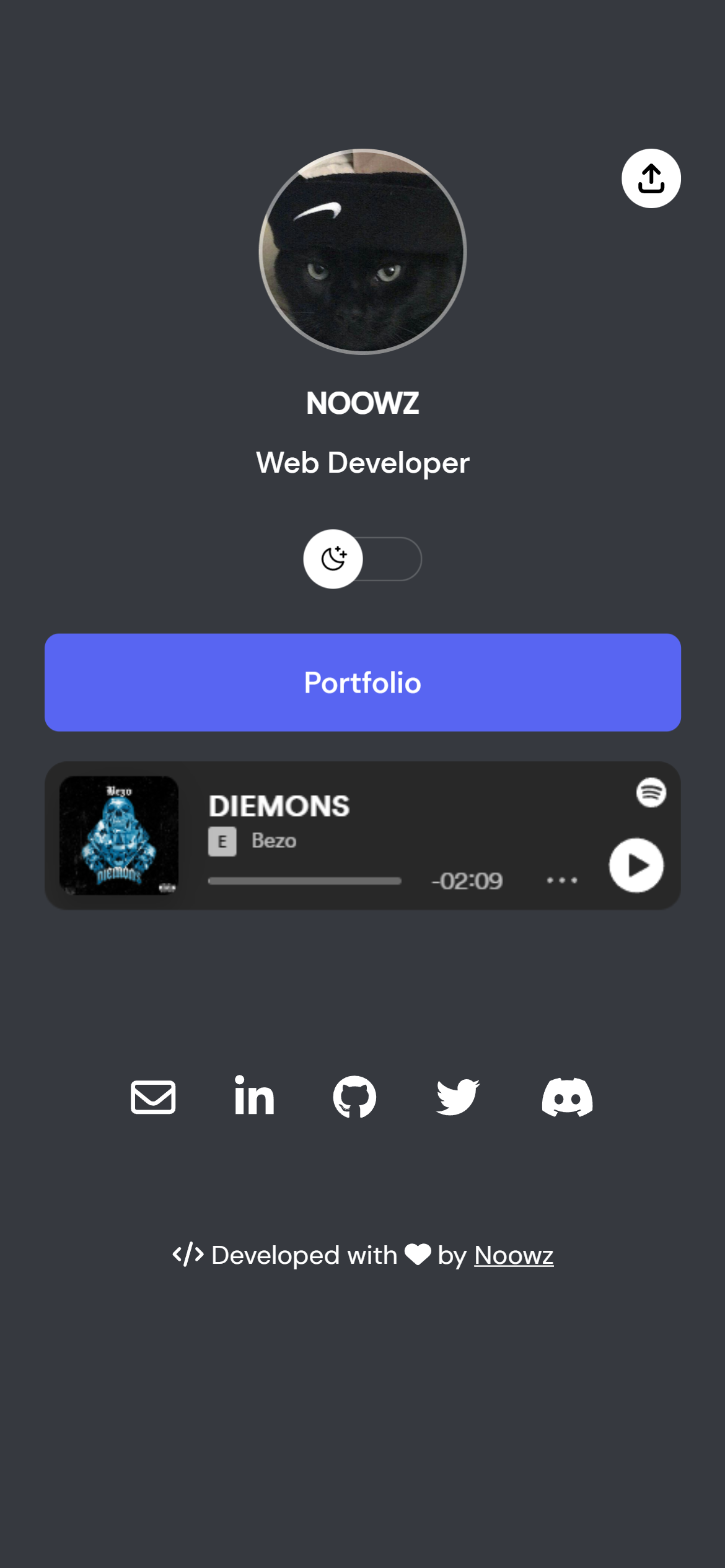 Mobile (Dark Theme)