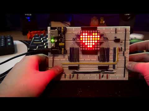 Video demo of handheld stacker using an ATtiny85