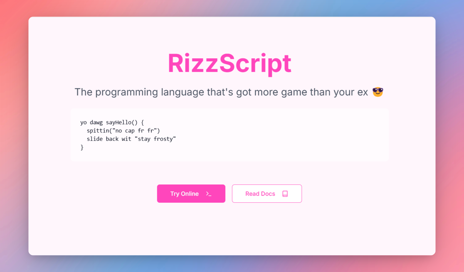 RizzScript